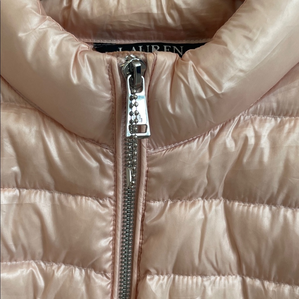 Polo by Ralph Lauren Light Pink Puffer Jacket - Picture 3 of 9